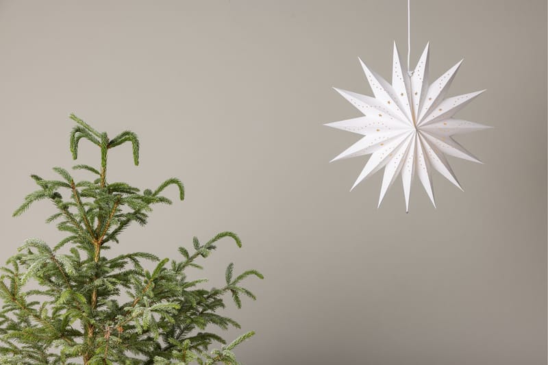 Lindvallen Adventsstjärna / Jullampa 51 cm - Vit - Belysning & el - Julbelysning - Jullampor