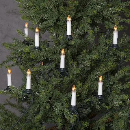 Olov LED Julgransbelysning 11,5 cm - vit och grön - Belysning & el - Julbelysning - Julgransbelysning