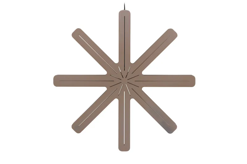 Säfsen Adventsstjärna / Jullampa 80 cm, Mocca