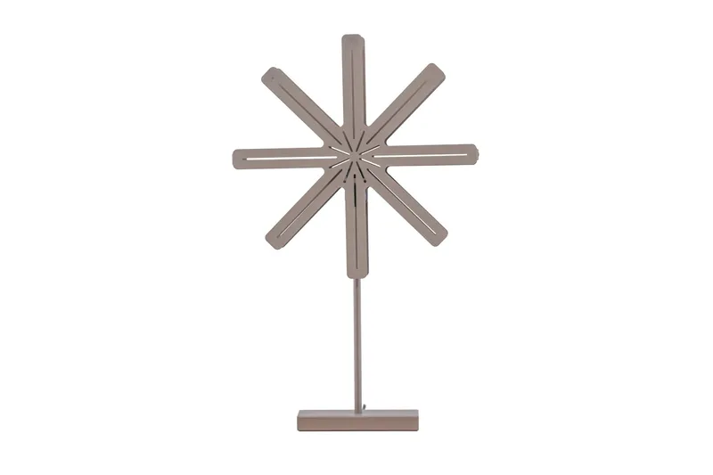 Säfsen Adventsstjärna / Jullampa 40 cm, Brun