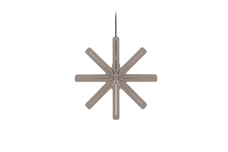 Säfsen Adventsstjärna / Jullampa 40 cm, Mocca