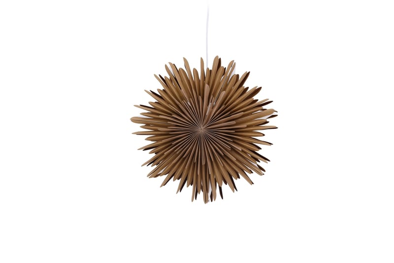 Sälen Adventsstjärna / Jullampa 35 cm, Brun
