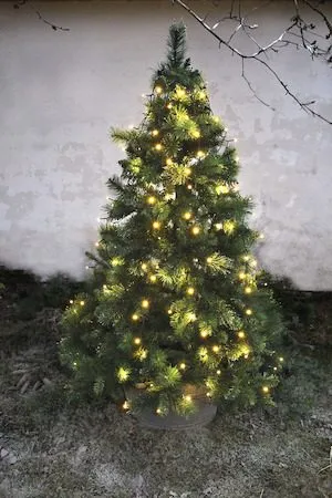 Serie Julgransslinga 200 cm - svart - Belysning & el - Julbelysning - Julgransbelysning