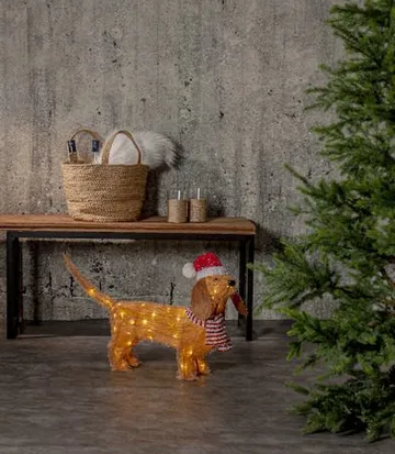 Tecidy Utomhusdekoration belysning 70 cm - brun - Belysning & el - Julbelysning - Julbelysning utomhus