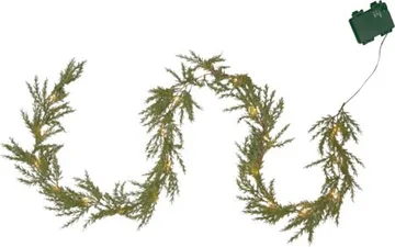 Thuja Girland 180 cm - grön - Belysning & el - Julbelysning - Julbelysning utomhus