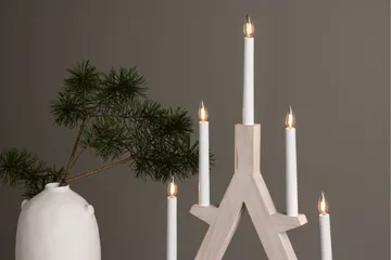 Val Thoren Adventsljusstake 60 cm - Vit - Belysning & el - Julbelysning - Jullampor