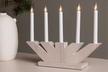 Verbier Adventsljusstake  41 cm - Vit - Belysning & el - Julbelysning - Jullampor