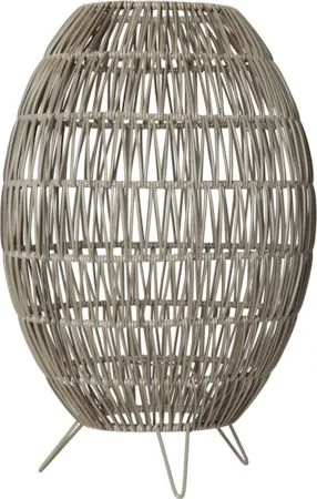 Linde Lampskärm Utomhus 30x46 cm i Konstrotting, Beige