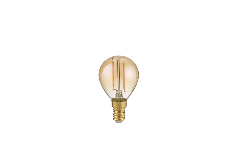 Filament Lampa Standardkupol 2W 250Lm 2700K LED E14 Brun, Brun
