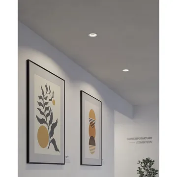 Infälld Lampa Carosso 93 mm - Vit - Belysning & el - Ljuskällor & glödlampor - Spotlight & downlight