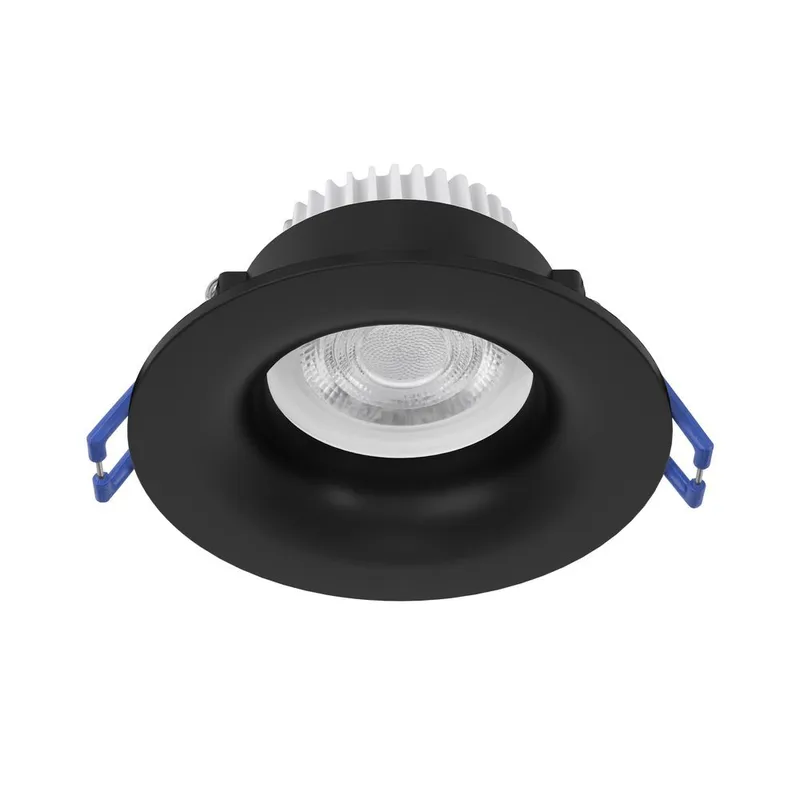 Infälld Lampa Salabate 88 mm, Svart