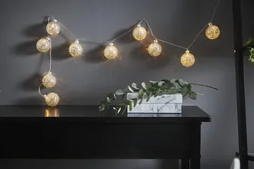 Glitter Ljusslinga - silver - Belysning & el - Ljuskällor & glödlampor - LED-belysning - LED slinga