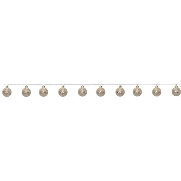Glitter Ljusslinga - silver - Belysning & el - Ljuskällor & glödlampor - LED-belysning - LED slinga
