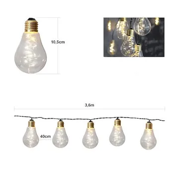 Glow Ljusslinga - klar - Belysning & el - Ljuskällor & glödlampor - LED-belysning - LED slinga