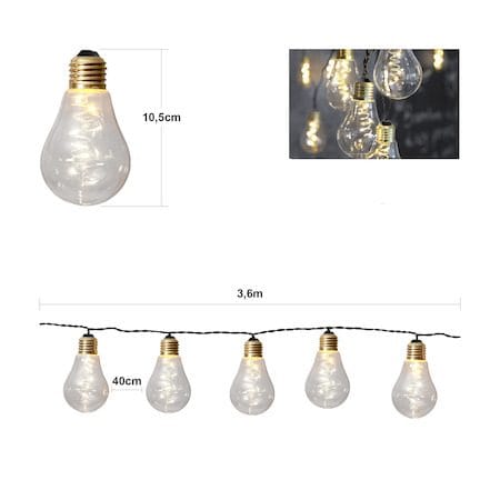 Glow Ljusslinga - klar - Belysning & el - Ljuskällor & glödlampor - LED-belysning - LED slinga