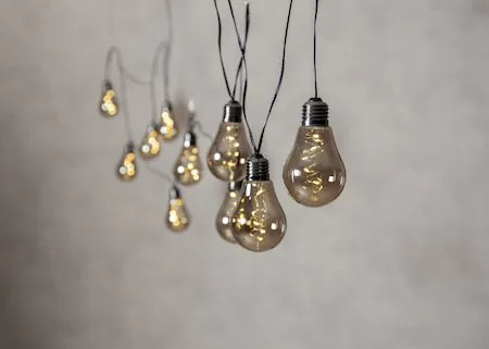 Glow Ljusslinga - rökfärgad grå - Belysning & el - Ljuskällor & glödlampor - LED-belysning - LED slinga