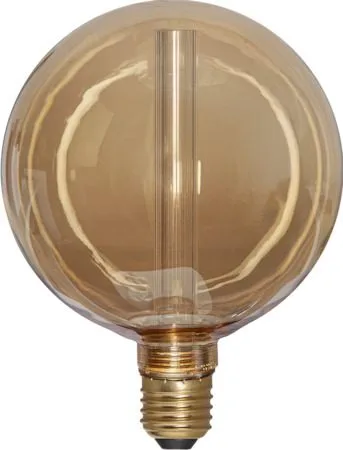 LED-lampa E27 G125 New Generation Classic Mood, Bärnsten
