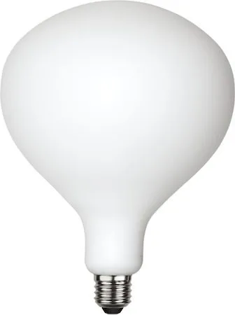 LED-lampa E27 R160 Funkis Rund 2600K 420 lm Dimbar, Opalvit