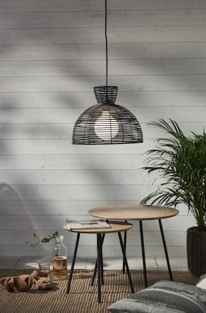 Runde Lampskärm 37.5 cm - svart - Belysning & el - Belysningstillbehör