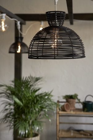Runde Lampskärm 37.5 cm - svart - Belysning & el - Belysningstillbehör