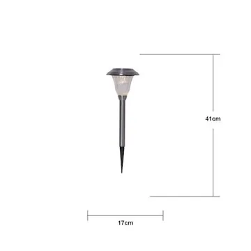 Barcelona Solcellspollare 41 cm - silver - Belysning & el - Utomhusbelysning