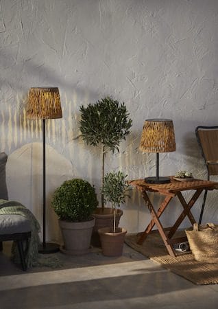 Cesta Solcellslampa 48 cm - brun-svart - Belysning & el - Utomhusbelysning - Solcellslampa & solcellsbelysning