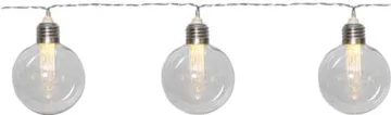 Chania Solcellsslinga 245 cm - transparent - Belysning & el - Utomhusbelysning - Solcellslampa & solcellsbelysning
