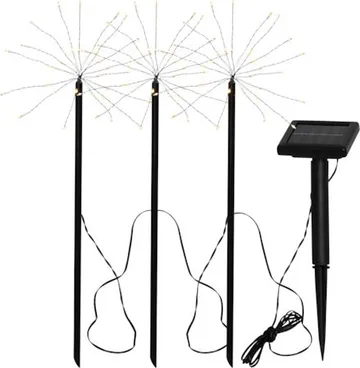 Firework Solar Solcellsdekoration 100 cm - svart - Belysning & el - Utomhusbelysning - Solcellslampa & solcellsbelysning