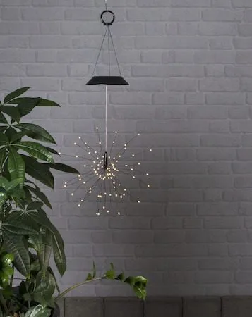 Firework Solar Solcellsdekoration 26 cm - svart - Belysning & el - Utomhusbelysning - Solcellslampa & solcellsbelysning