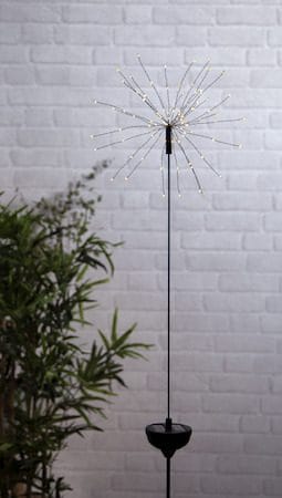 Firework Solar Solcellsdekoration 26 cm - svart - Belysning & el - Utomhusbelysning - Solcellslampa & solcellsbelysning
