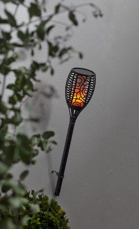 Flame Solcellsfackla 54 cm - svart - Belysning & el - Utomhusbelysning - Solcellslampa & solcellsbelysning