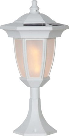 Flame Solcellslampa 63 cm - vit - Belysning & el - Utomhusbelysning - Solcellslampa & solcellsbelysning