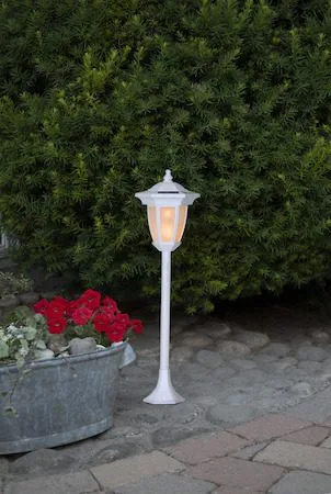 Flame Solcellslampa 63 cm - vit - Belysning & el - Utomhusbelysning - Solcellslampa & solcellsbelysning