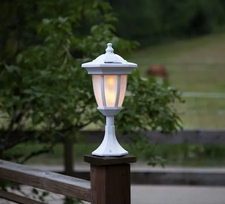 Flame Solcellslampa 63 cm - vit - Belysning & el - Utomhusbelysning - Solcellslampa & solcellsbelysning
