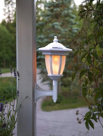 Flame Solcellslampa 63 cm - vit - Belysning & el - Utomhusbelysning - Solcellslampa & solcellsbelysning