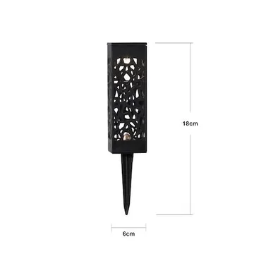 Izola 2 pack Solcellsdekoration 18 cm - svart - Belysning & el - Utomhusbelysning - Solcellslampa & solcellsbelysning