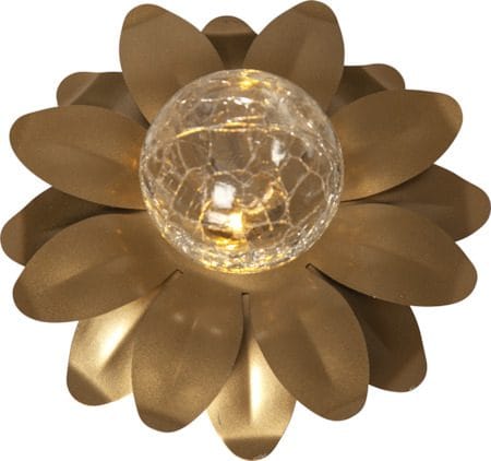 Lilly Solcellsdekoration 130 cm - guld - Belysning & el - Utomhusbelysning - Solcellslampa & solcellsbelysning
