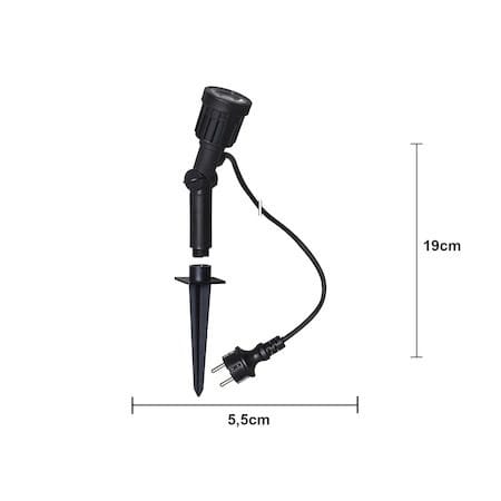 LED Spotlight Utomhusbelysning 5.5 cm - Svart - Belysning & el - Utomhusbelysning - Markbelysning - Markspotlights
