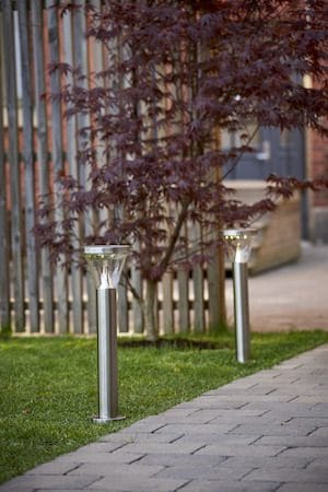 Narona Solcellspollare 50 cm - silver - Belysning & el - Utomhusbelysning