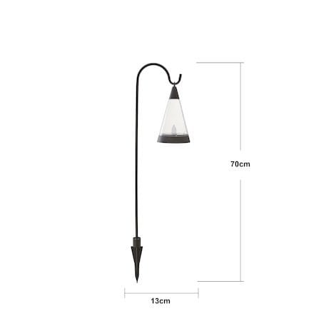 Pisa Solcellsdekoration 70 cm - svart och transparent - Belysning & el - Utomhusbelysning - Solcellslampa & solcellsbelysning