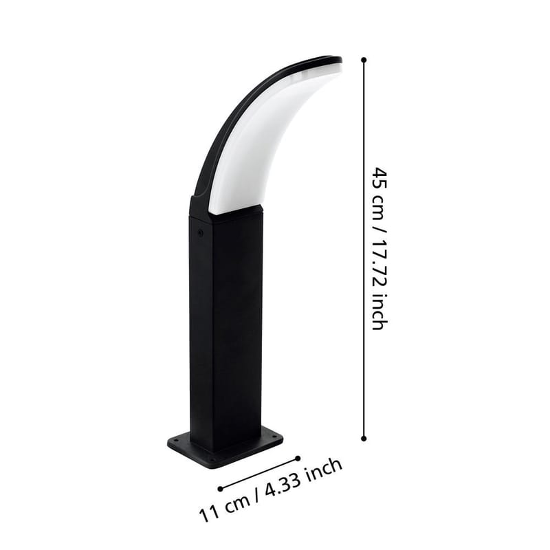 Pollare Fiumicino - 11 cm - Belysning & el - Utomhusbelysning