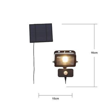 Powerspot Solcellsspotlight 15 cm - svart - Belysning & el - Utomhusbelysning - Solcellslampa & solcellsbelysning