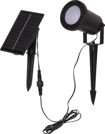 Powerspot SolcellsSpotlight 9 cm - svart - Belysning & el - Utomhusbelysning - Solcellslampa & solcellsbelysning