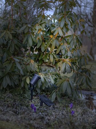 Powerspot SolcellsSpotlight 9 cm - svart - Belysning & el - Utomhusbelysning - Solcellslampa & solcellsbelysning