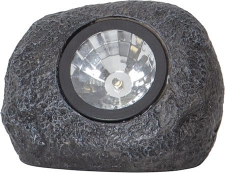Rocky Solcellsspotlight 11 cm - grå - Belysning & el - Utomhusbelysning - Solcellslampa & solcellsbelysning