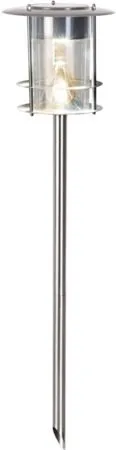 Valencia Solcellspollare 64.5 cm, silver