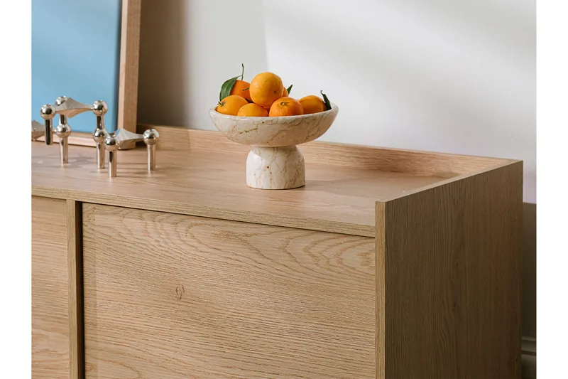 Bellia Skänk 200x38 cm - Brun - Förvaring - Förvaringsmöbler - Sideboard & skänk
