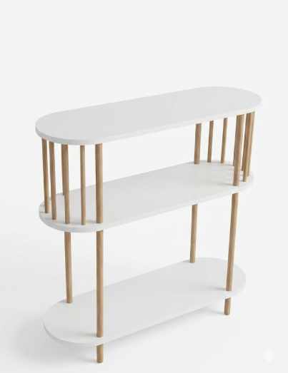 Belvo Sideboard 90x90x30 cm - Vit - Förvaring - Förvaringsmöbler - Sideboard & skänk