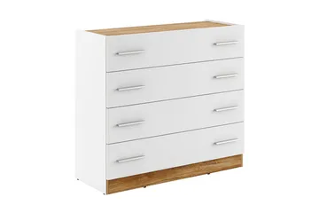 Dentro Byrå 100x40x90 cm - Beige/Vit - Förvaring - Förvaringsmöbler - Byrå - Hallbyrå