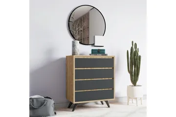 Desgrar Byrå 70x86 cm - Brun - Förvaring - Förvaringsmöbler - Byrå - Hallbyrå